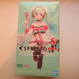 HATSUNE Miku Racing Figure - Kimono Version - Espresto est - Bandai - Banpresto